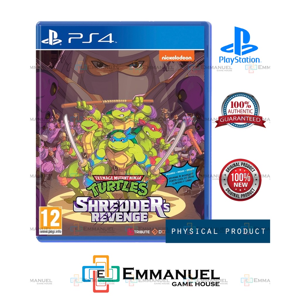 Teenage Mutant Ninja Turtles Shredder's Revenge PS4 / Playstation 4