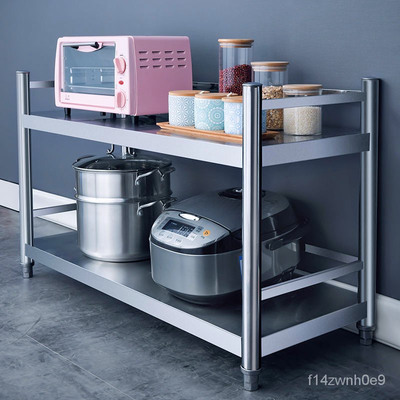 Stainless Steel Kitchen Rack Home Stove Floor Multi-Layer Multi ...