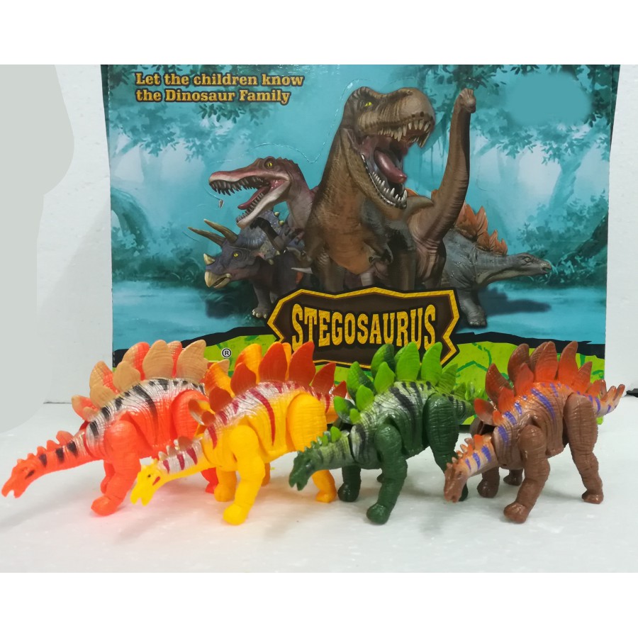 Toy Walking Dinosaurs 16cm Wind Up And Walk Shopee Malaysia