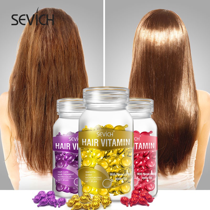 SEVICH Hair Vitamin Repair Damaged Hair Essence (30 Capsules) #8