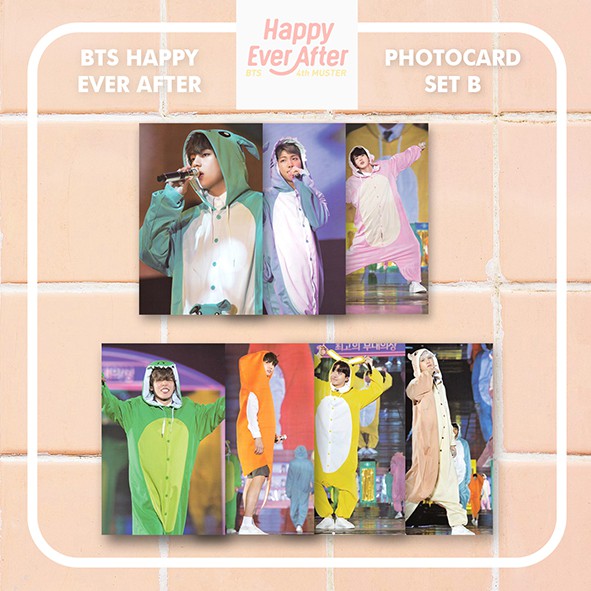 Bts Happy Ever After Photocard Set B Shopee Malaysia