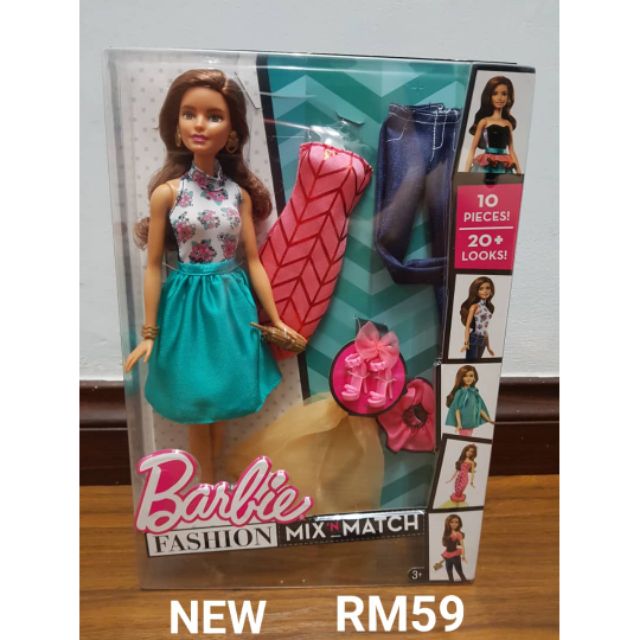 barbie fashion mix n match