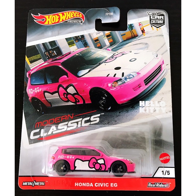 hot wheels premium hello kitty