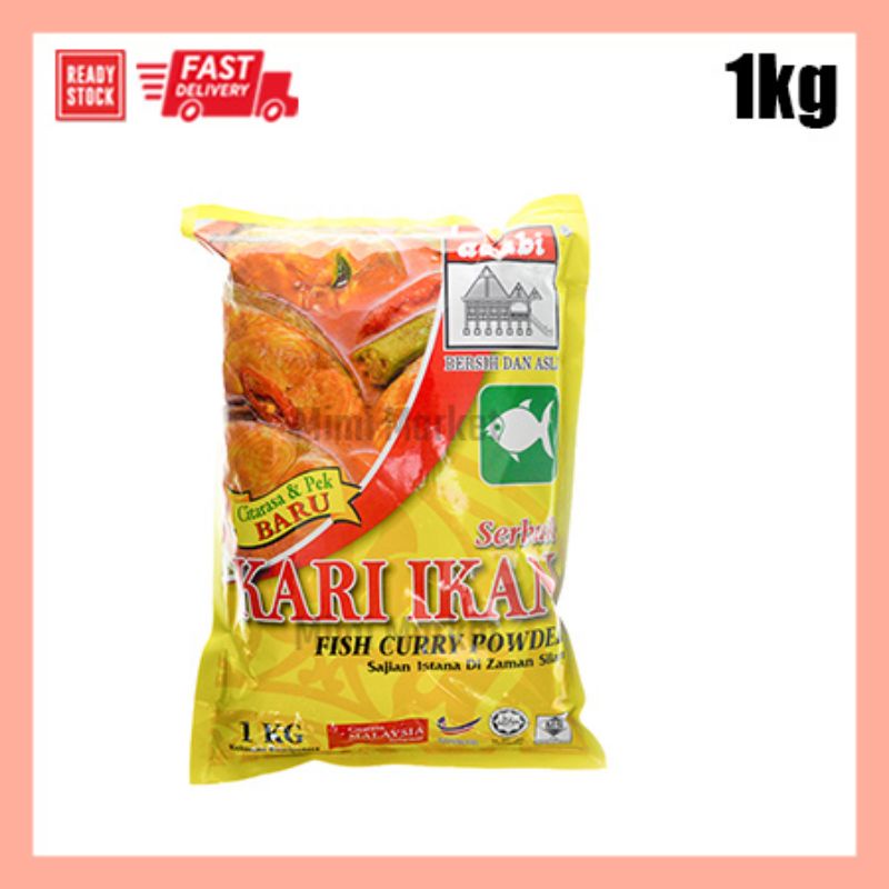 [Ready Stock] ADABI Kari Ikan 1kg | Shopee Malaysia