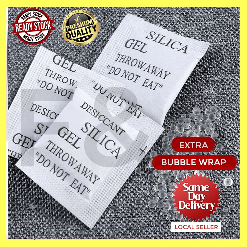 Silica Gel Desiccant 2g For Food Shoes Bags Electronic Item 食品干燥剂/防潮剂