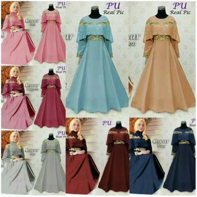 fesyen dress muslimah untuk dinner