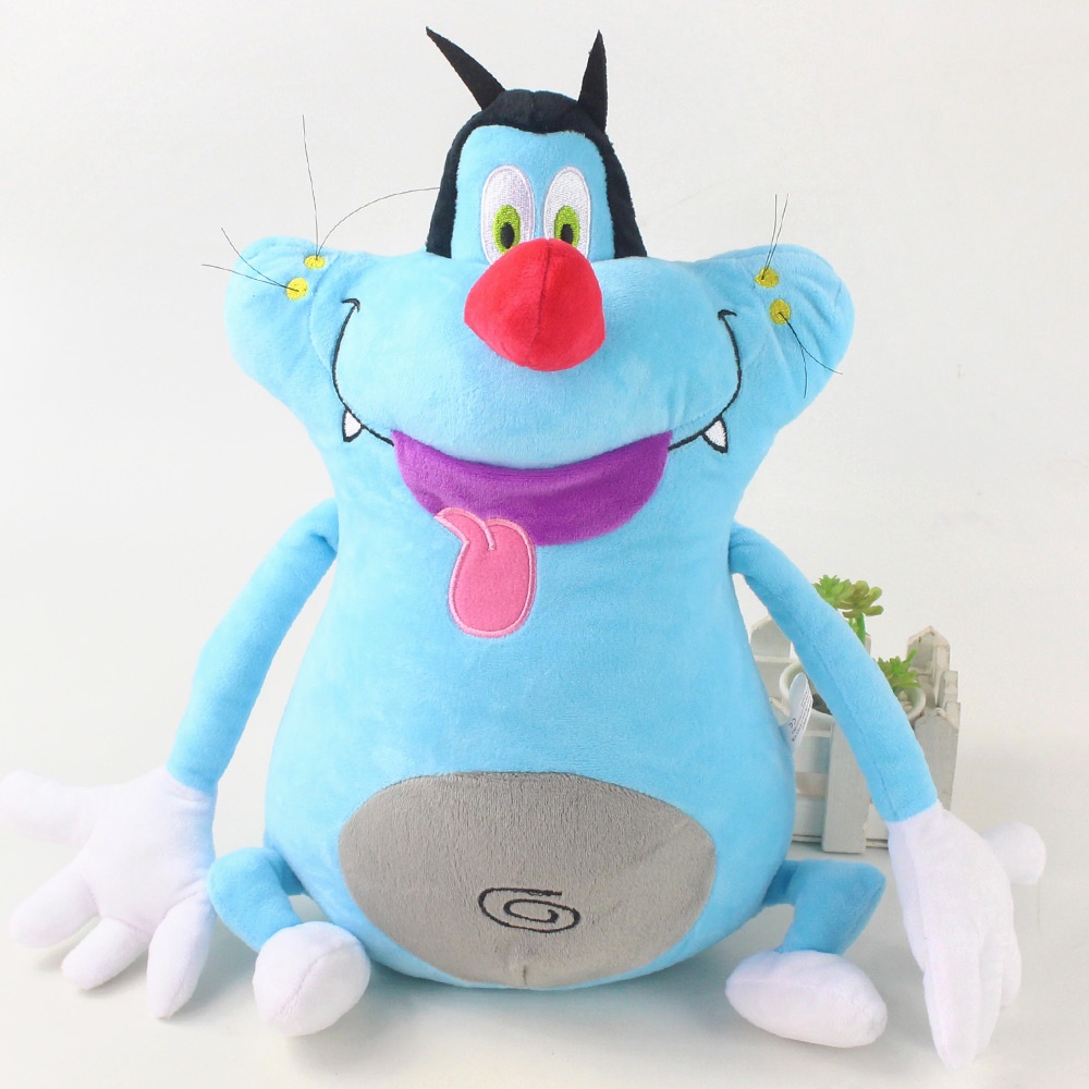 35cm Disney Anime Oggy Et les Cafards Kawaii Plush Toys Doll Soft