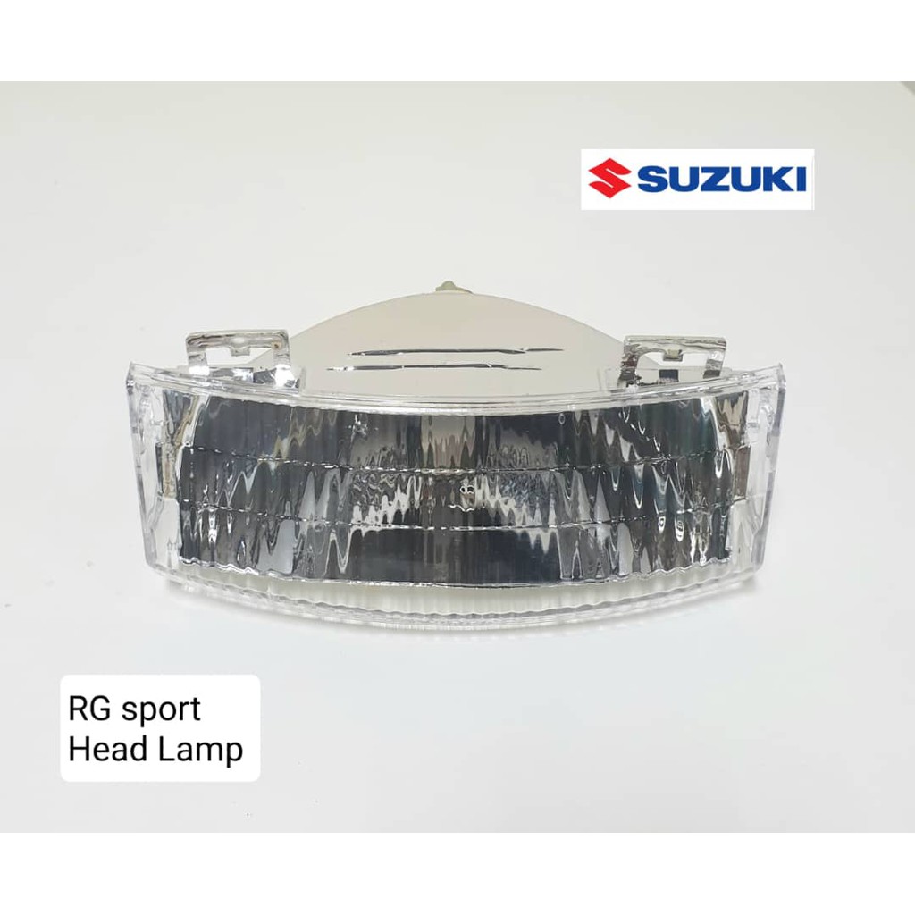 SUZUKI RG SPORT HEAD LAMP ASSY (CLEAR) (READY STOCK KL) Shopee