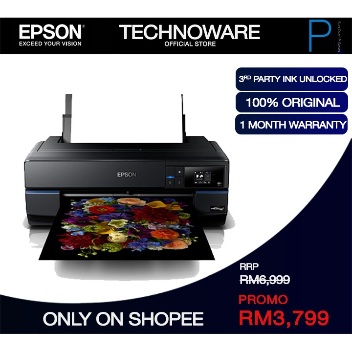 Epson SureColor Large Format Inkjet Printer, 2880x1440 Wi-Fi & Touch Panel, A2+, A2, A3 (LAST UNIT) | Shopee Malaysia
