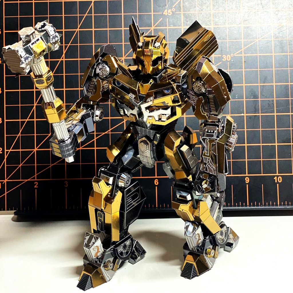 Metal Model 3D Assembled MU Transformers Bumblebee [Not Assembled] | Shopee  Malaysia