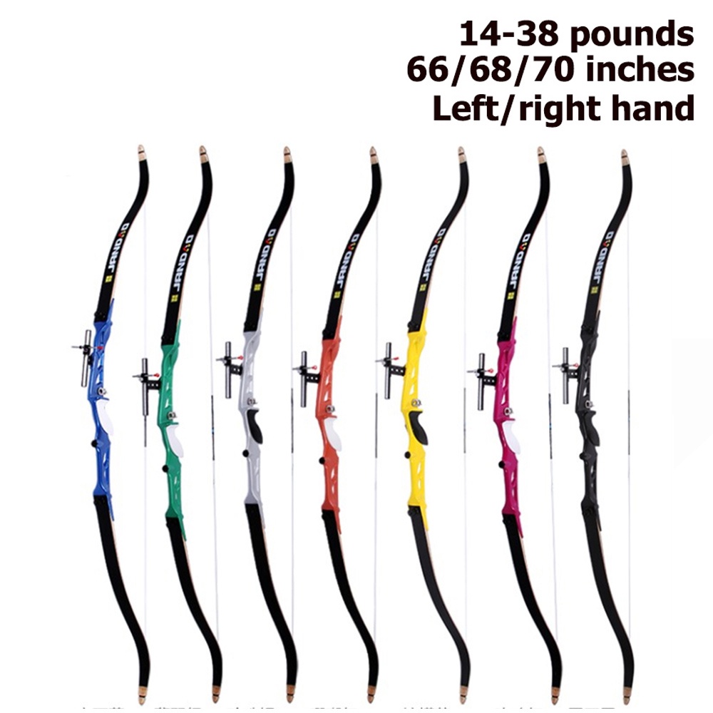 Sanlida Tang Zong 666870 Inch 14 40lb Leftright Recurve Bow For Outdoor Shooting Archery 9935