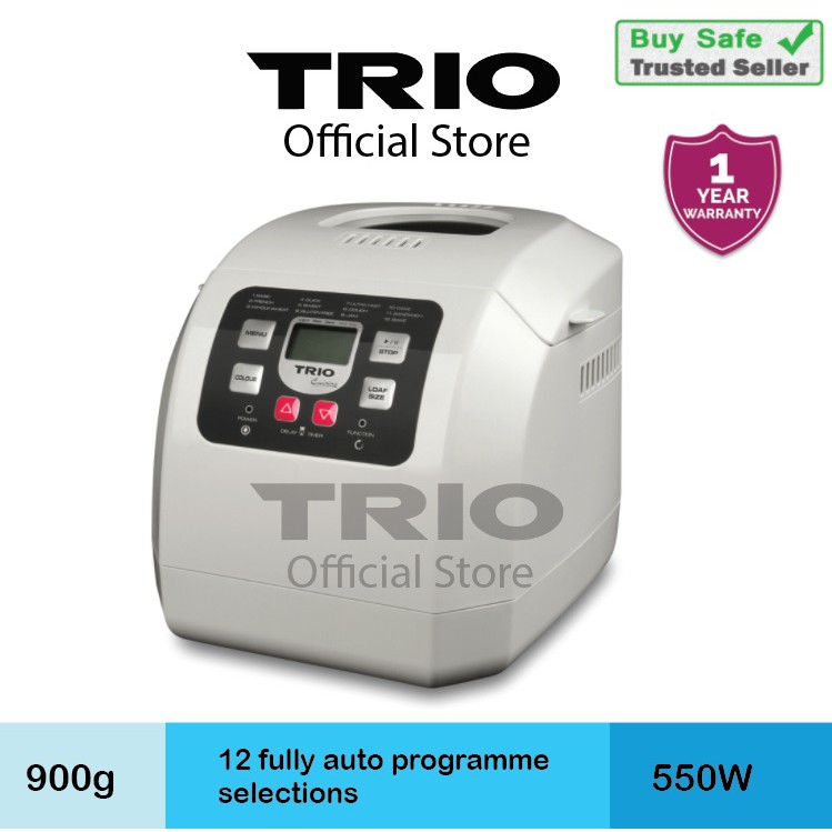 TRIO BREAD MAKER TBM-111 900G