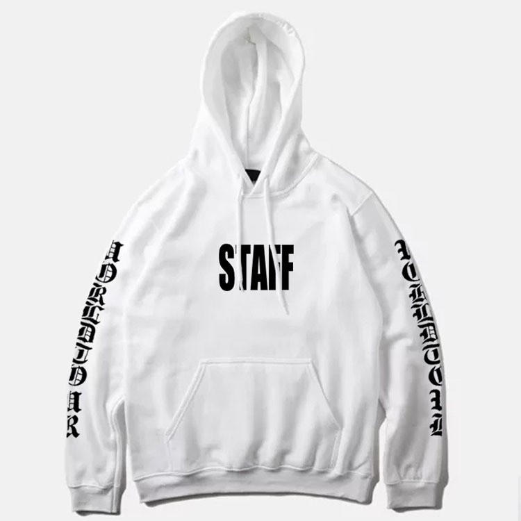 purpose tour staff hoodie