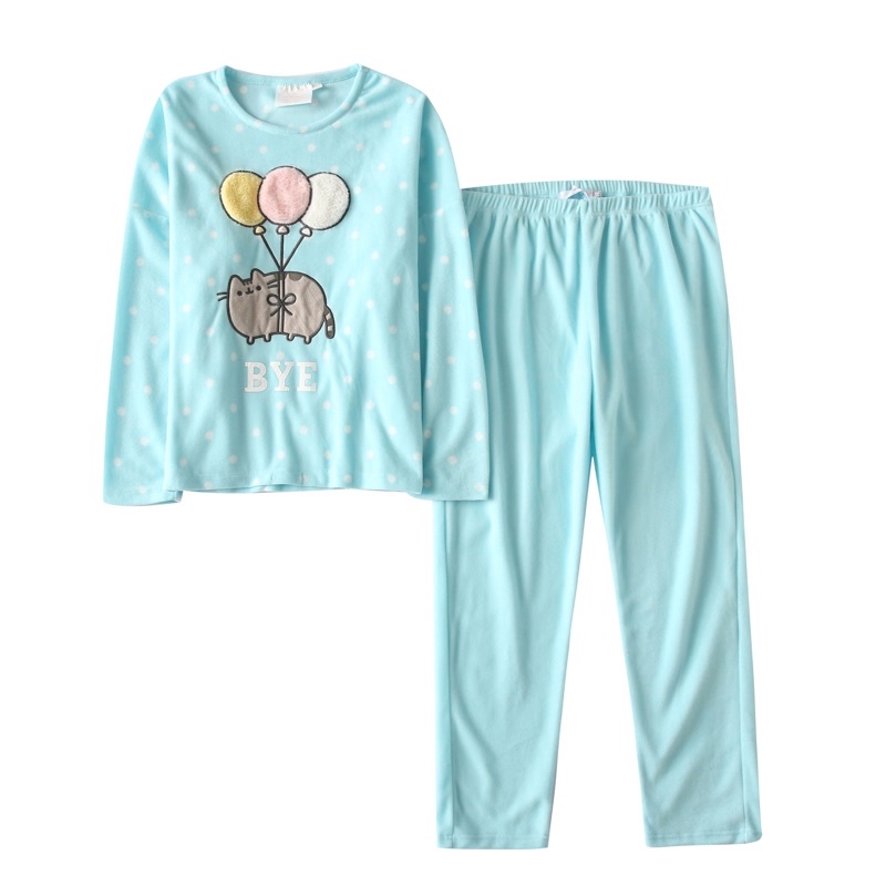 Pusheen Pyjamas Long Sleeve (Preorder) | Shopee Malaysia