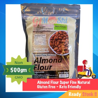 Almond Flour Super Fine Natural - Gluten Free-Keto Friendly - 500gm