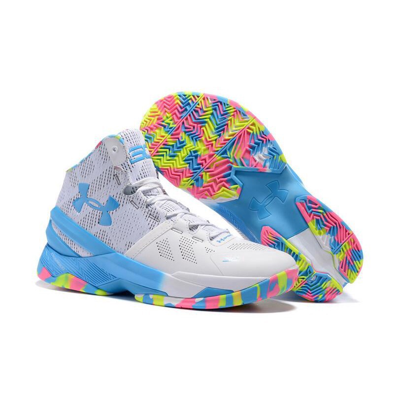 curry 2 electric blue