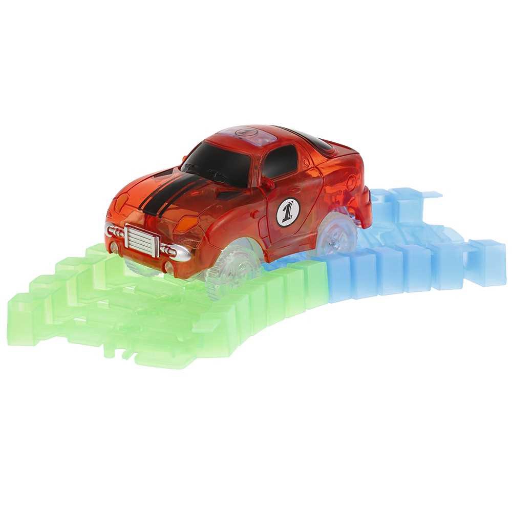 neon car track toy