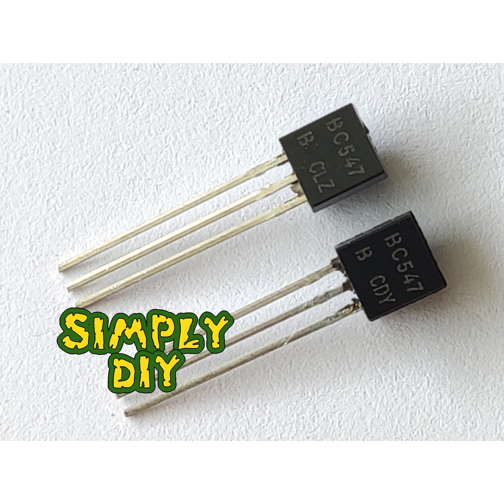 1pcs BC547 BC547B TO92 NPN Transistor Shopee Malaysia