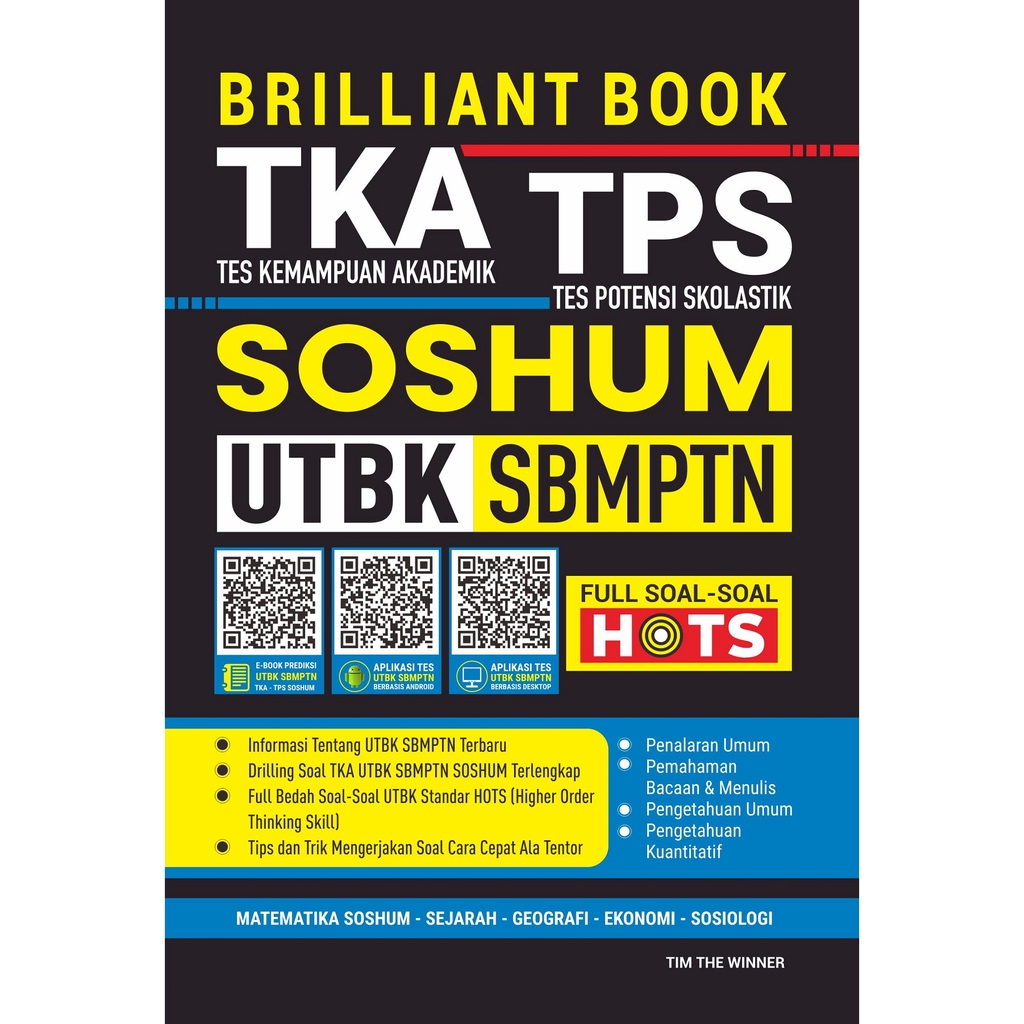 Education Book Soshum Utbk Sbmptn Tka Tps 2020 Brilliant Book Shopee Malaysia