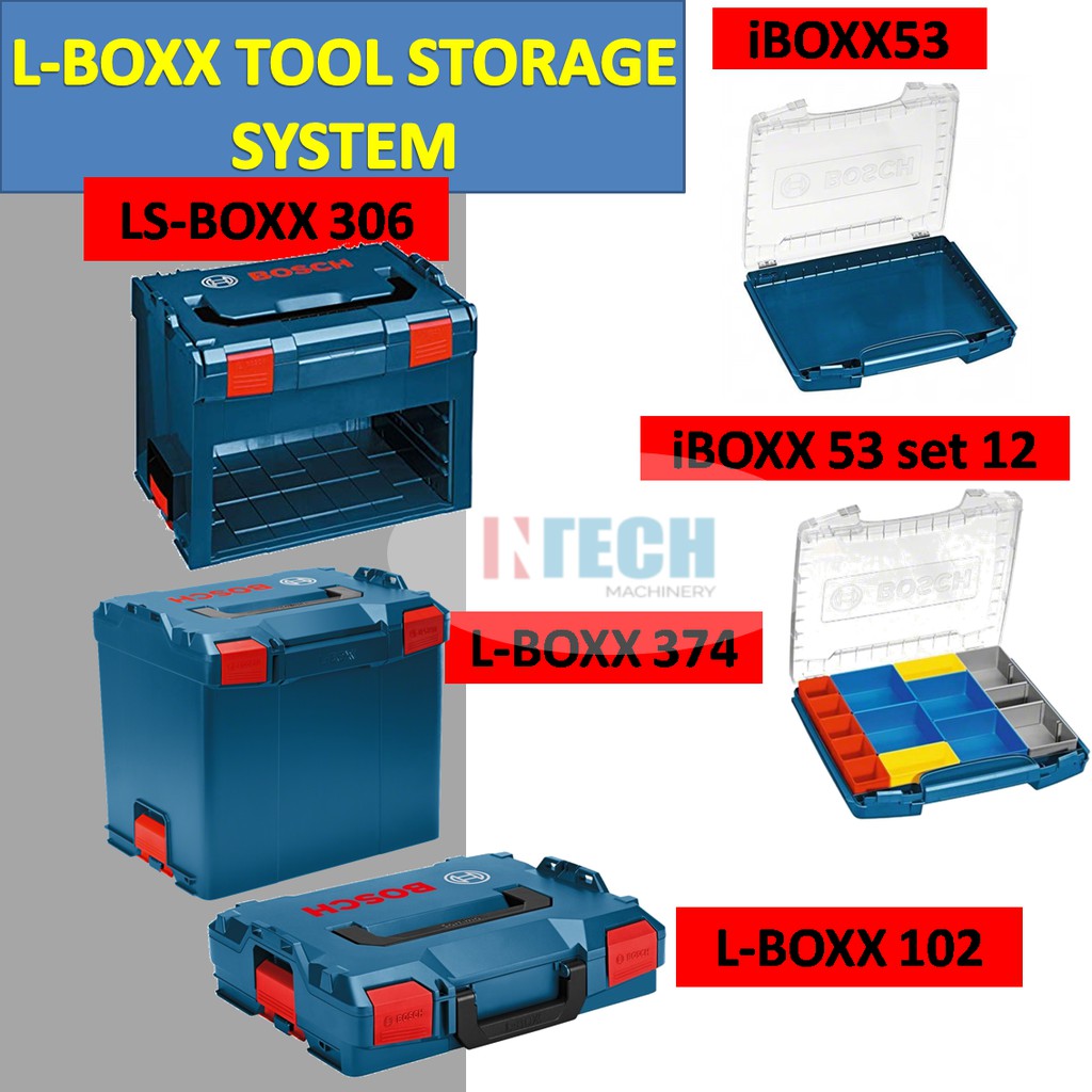 Bosch L Boxx Tool Storage System Ls Boxx 306 C W I Boxx 53 I