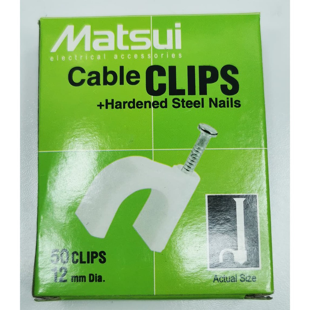 12mm cable clips