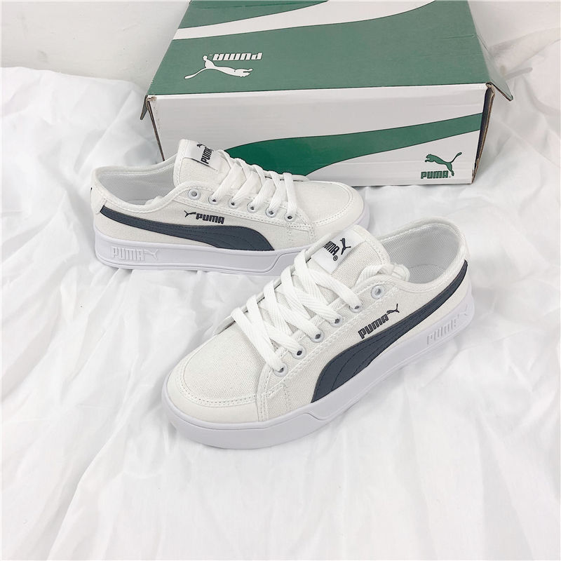 puma canvas sneakers