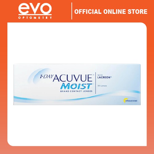 Johnson & Johnson 1 Day Acuvue Moist Daily Contact Lens ...