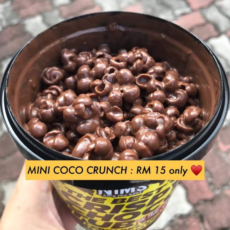 CRISPY MINI CHOCO CRUNCH CHOCOJAR NIMS CHOCOTUB COCOJAR | Shopee Malaysia