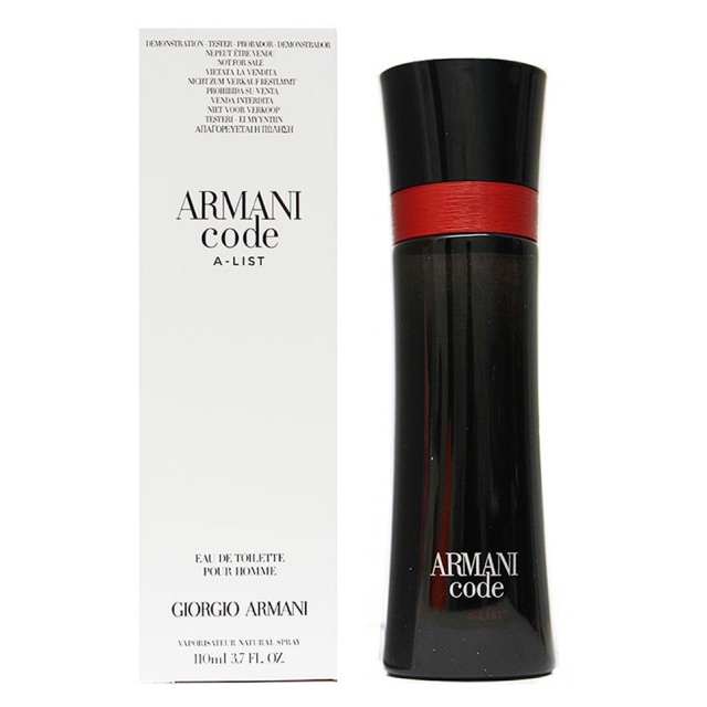 armani code a list