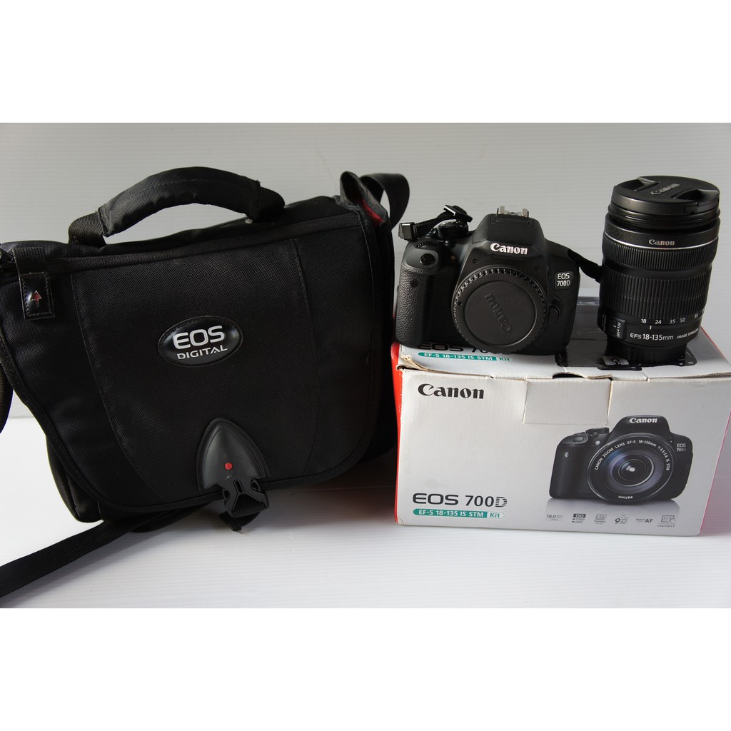 Used Canon Eos 700d Canon Ef S 18 135mm Lens Shutter Count