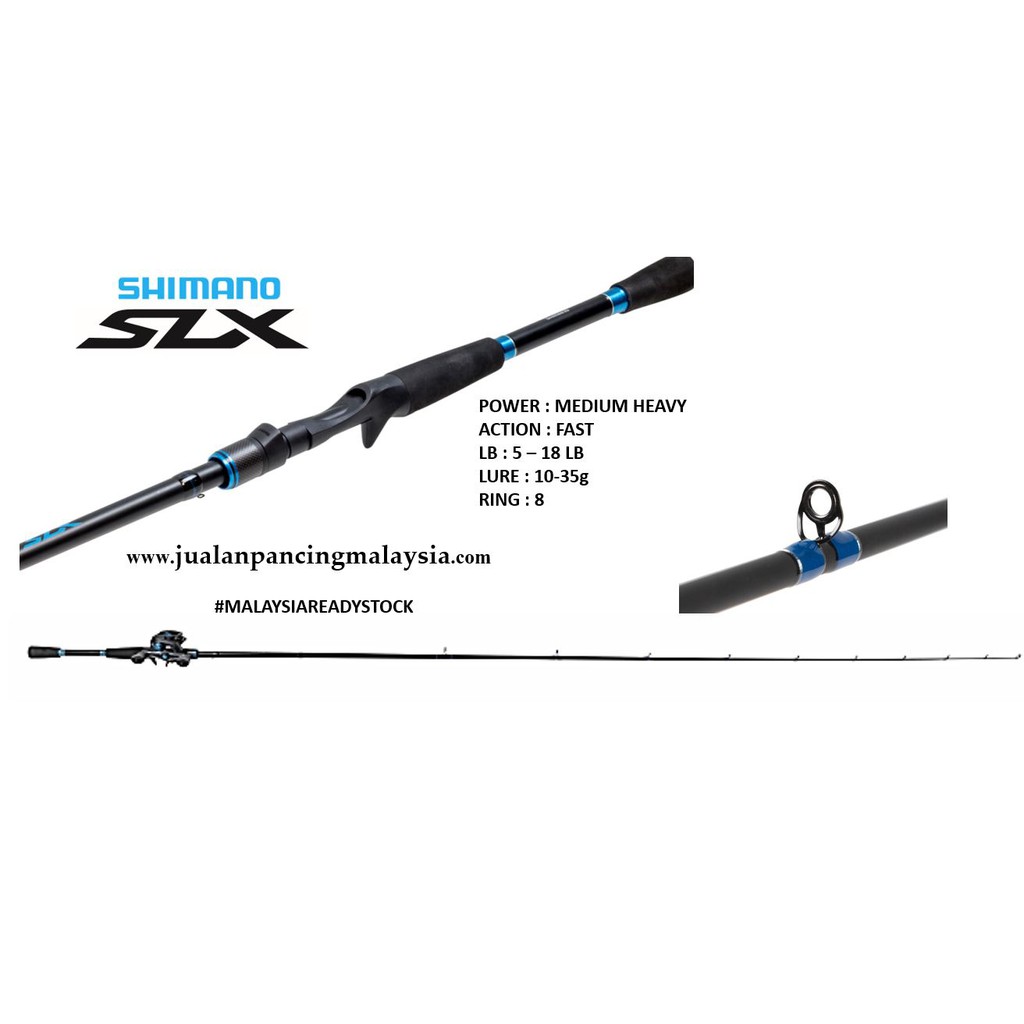 shimano slx spinning rod