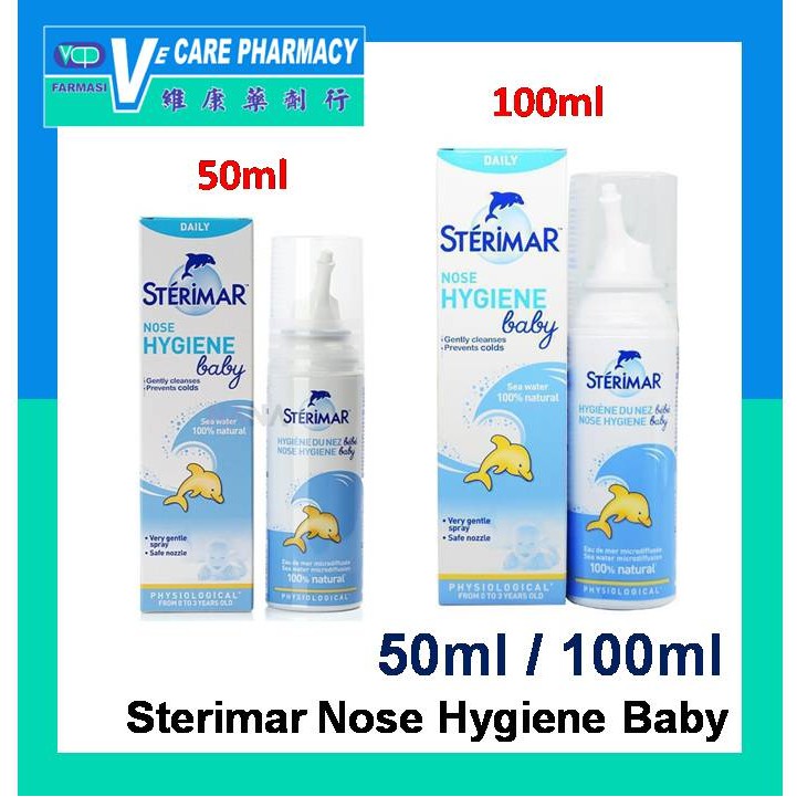 Sterimar Baby Nasal Hygiene Spray 50ml/100ml | Shopee Malaysia