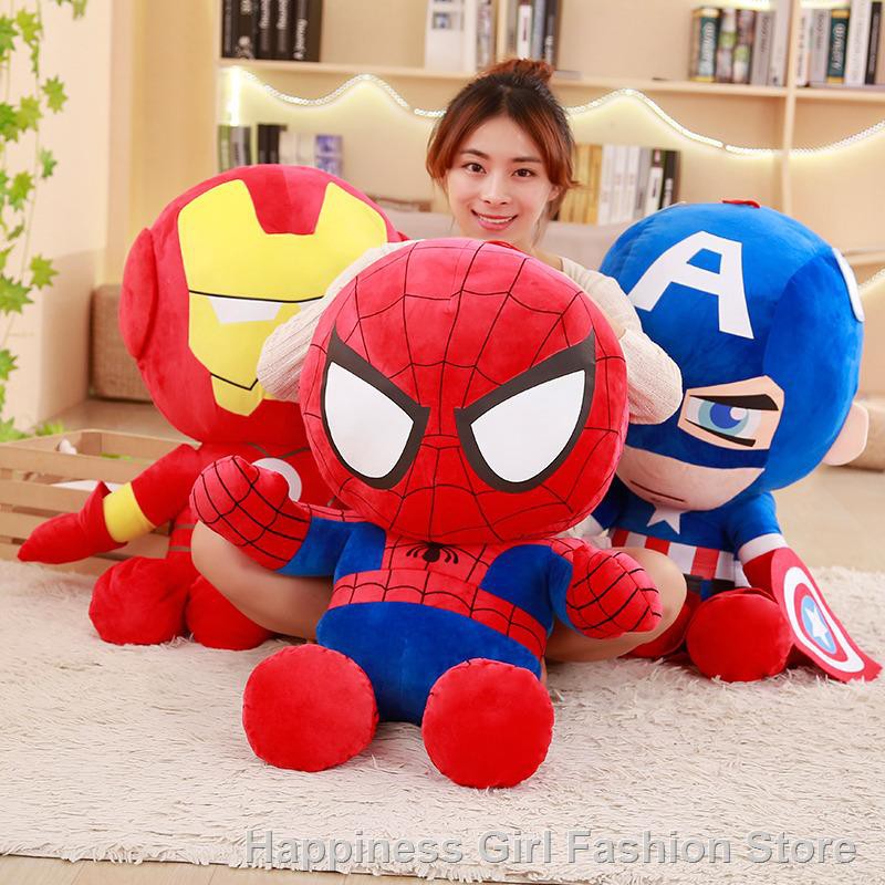 large spiderman plush