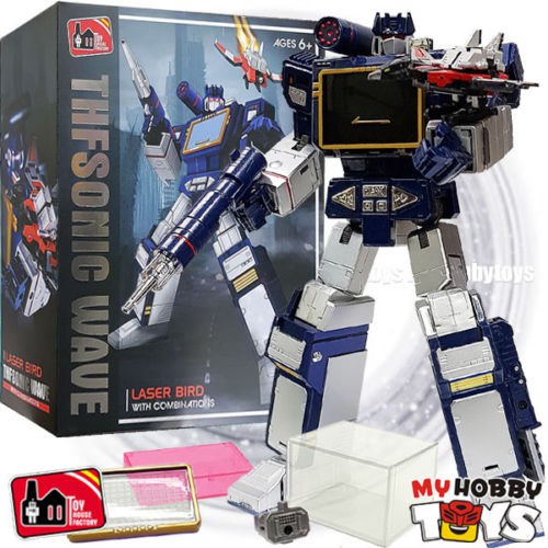 THF Transformable Robot - THF-01J Sonic Wave ( KO Masterpiece MP-13 SoundWave )