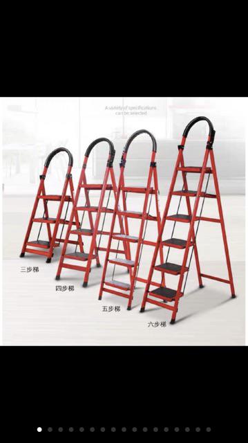 Folding Stairs Ladder Household Indoor Herringbone 