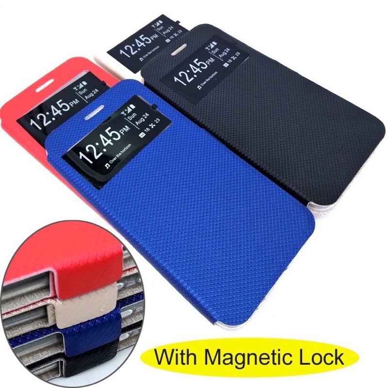 IPhone 13,13pro,13proMax,12,11,8plus Pouch View Window Flip With Magnet Lock Phone Cover Book Case