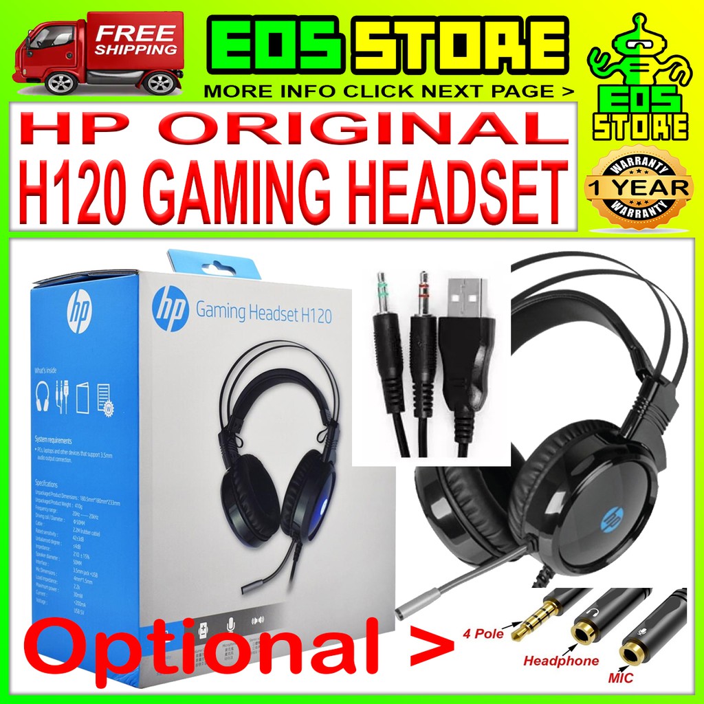 hp headset h120