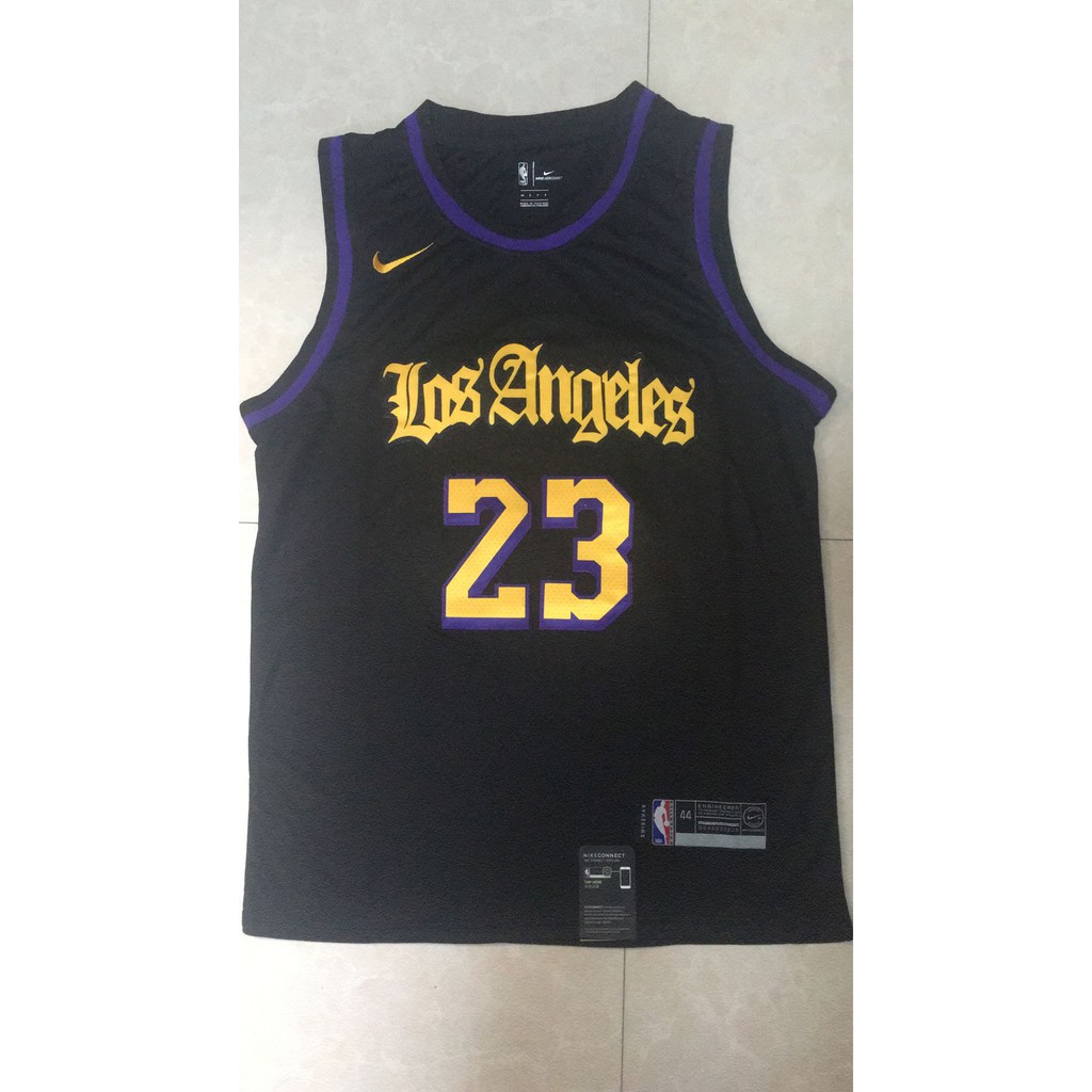 lebron james all black jersey