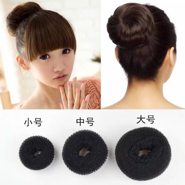 Oh Accessories Hair Bun Ring Donut Sponge Shaper Hair Styler