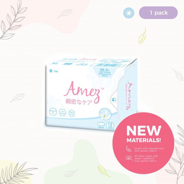 Amez Care Women Female Sanitary Napkin with Herbal Ingredients for our AMEZ pads Mask