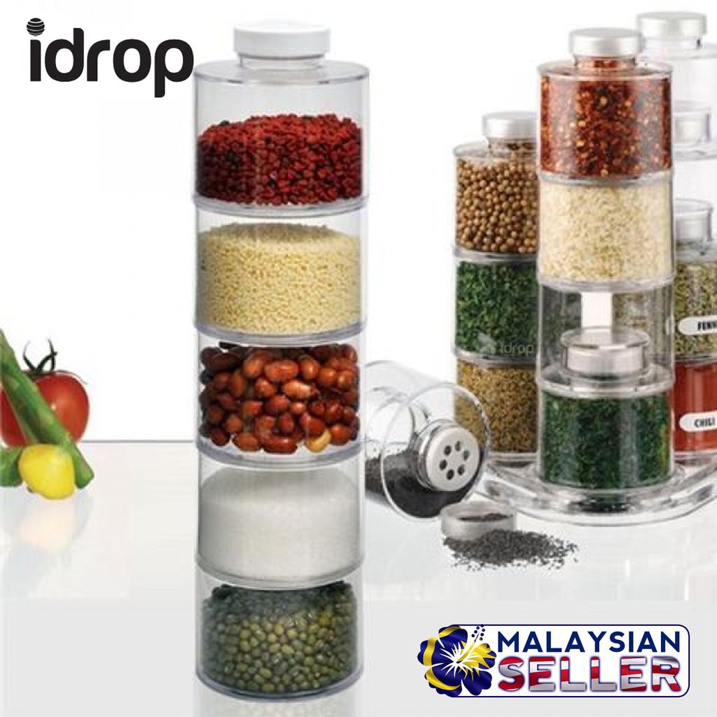 stacking spice containers