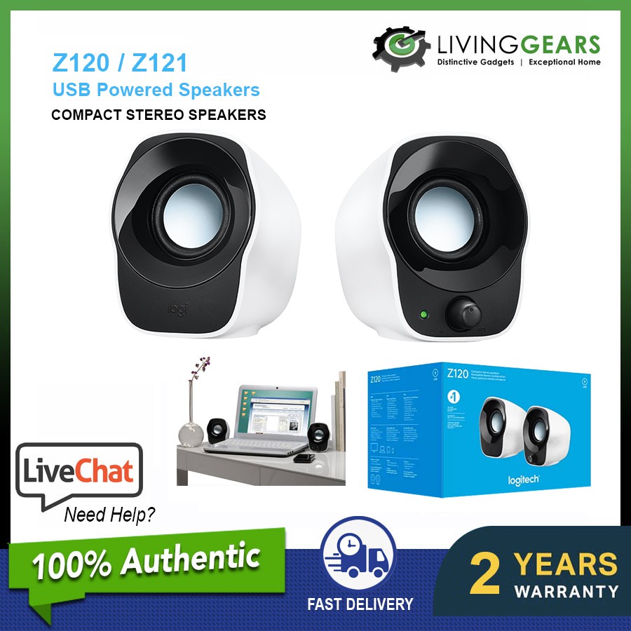 logitech z121 usb speaker