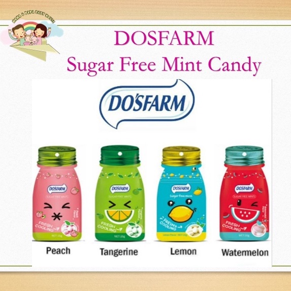 Dosfarm Sugar Free Mint Candy 16g One Pack | Shopee Malaysia