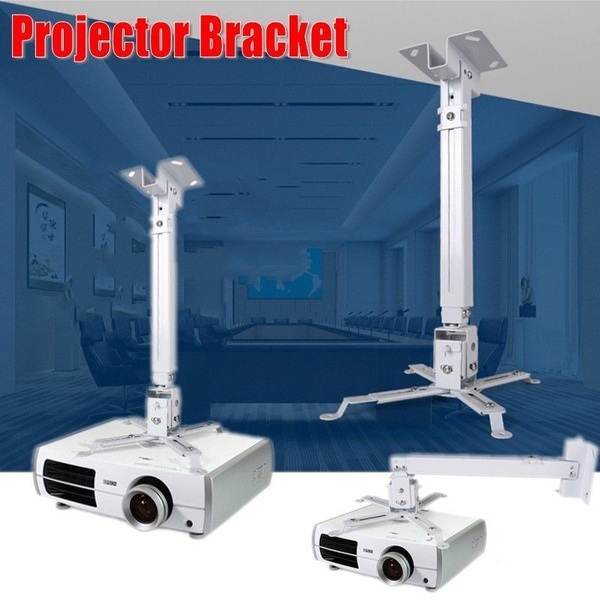 Universal Projector Bracket Retractable Adjustable Ceiling Mount