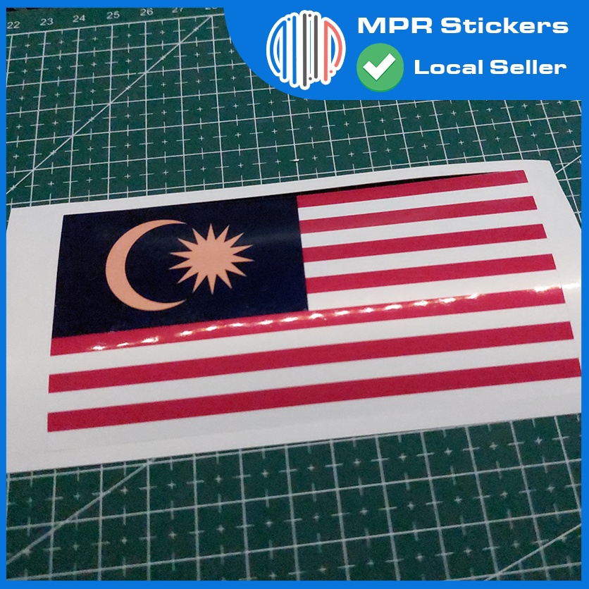 Sticker Jalur Gemilang Pelbagai Size dan Bentuk | Shopee Malaysia
