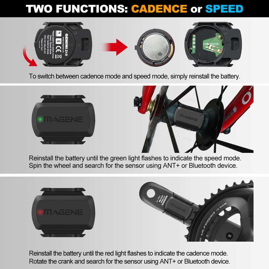 magene cadence sensor