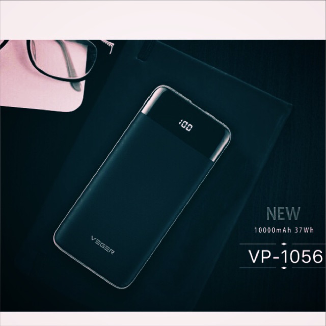 VEGER 10000mah POWER BANK VP-1056 100% Digital Display Type-C 2 ...