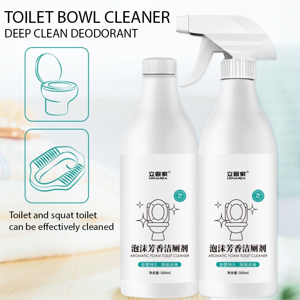 Toilet Foam Cleaner Bubble Spray Bathroom Cleaner Cleaning Pembersih