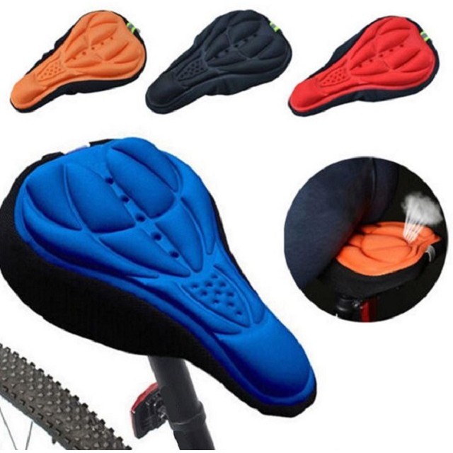 Bike Bicycle Saddle Gel Seat Cover Cushion Soft Pad 3d Breathable Mtb Cycling Road Mountain Ee Malaysia - Gel Seat Cover For Cycle Saddle