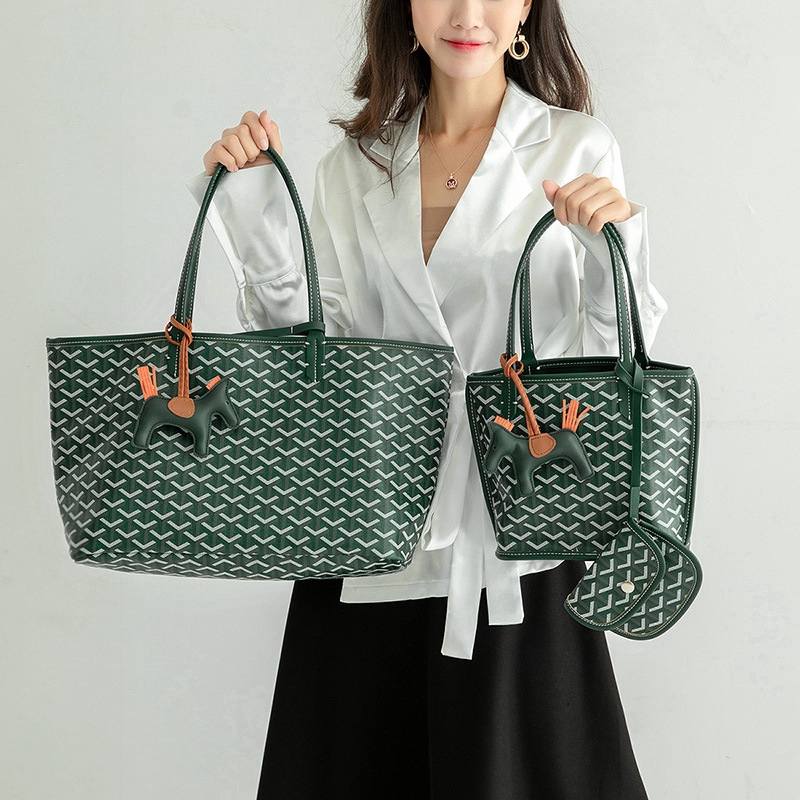 High Quality Low Price 2 In 1 Korea Fashion Women Bag Hand Bag Emo Goyard Shopping Bag Tote Bag Wallet Shopee Malaysia